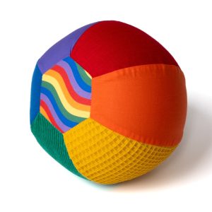 Little Botanic Label – Sensorische ballonbal, regenboog